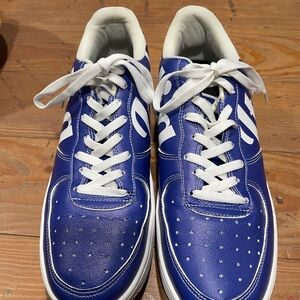 Classic Blue and White Men's Sneakers